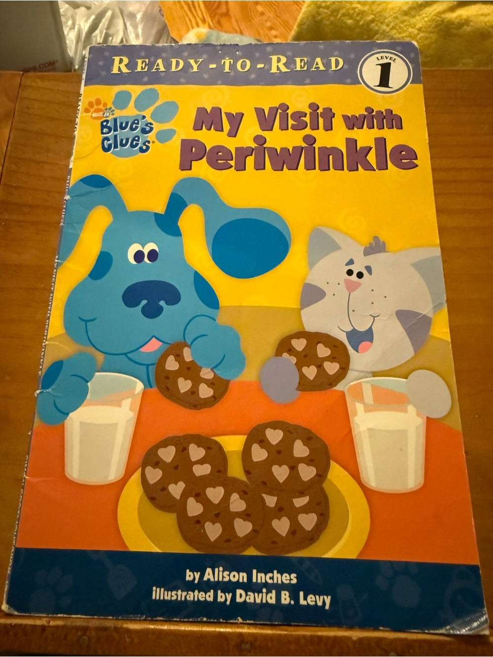 Blue’s Clues My Visit with Periwinkle Children's Book Ready to Read Level 1